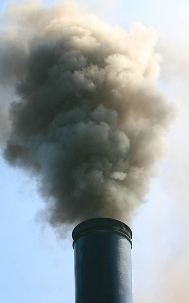 Smoke Stack stock photo