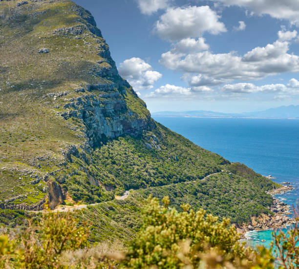 Mountain trails and roads - Western Cape stock photo