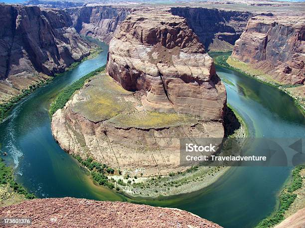 Canyon Ferro Di Cavallofiume Colorado - Fotografie stock e altre immagini di Acqua - Acqua, Ambientazione esterna, Arenaria - Roccia sedimentaria