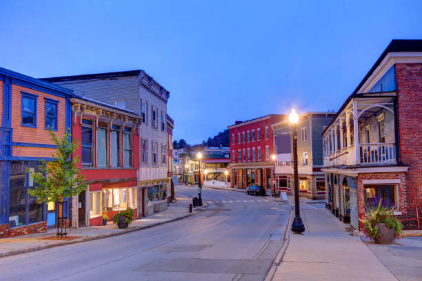 istock Downtown Saranac Lake, New York 1738016211