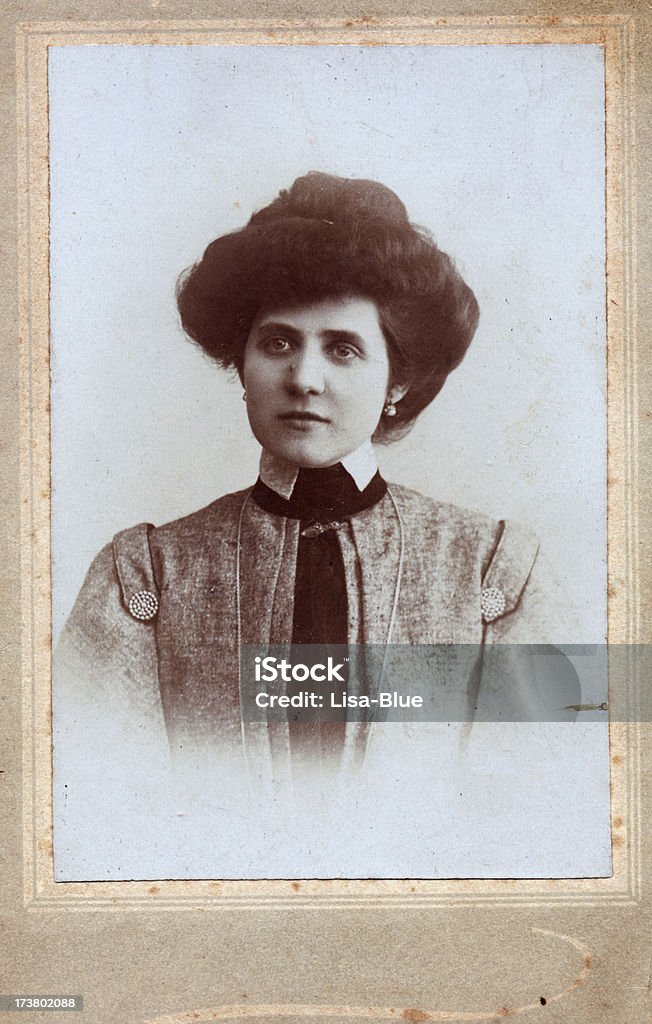 1905 年�創業の女性のポートレート - ポートレートのロイヤリティフリーストックフォト