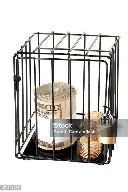 Hard Times Stock Photo - Download Image Now - Currency, Prison, Paper Currency