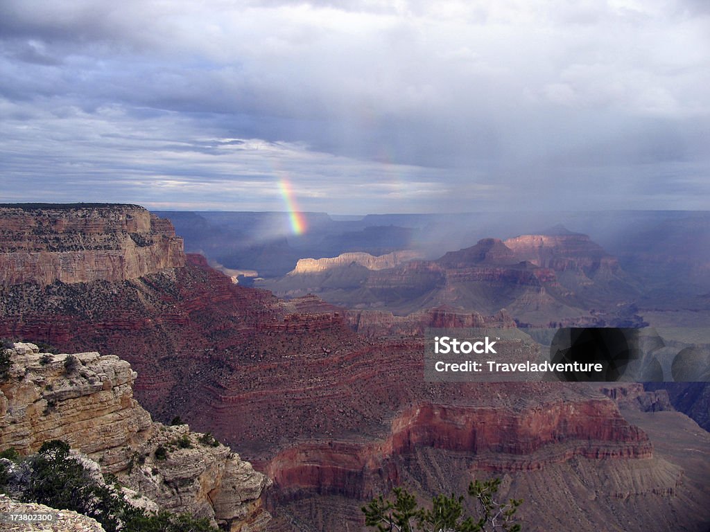 Величественный Каньон rainbow - Стоковые фото Колорадо роялти-фри