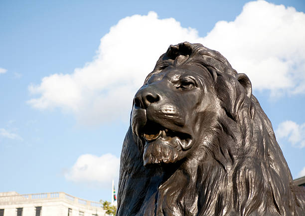 istock Lion Statue at Trafalgar Square London 173802453