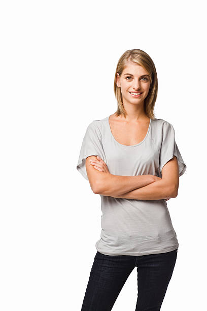 istock Young woman against isolated white background 173802642