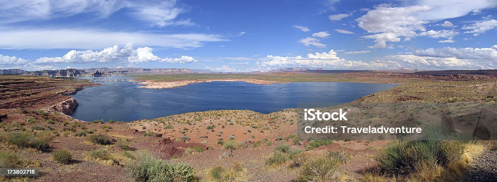 Озеро powell panorama - Стоковые фото Аризона - Юго-запад США роялти-фри