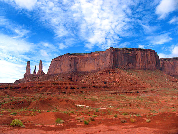 istock Monument valley - the 3 sisters 173802719