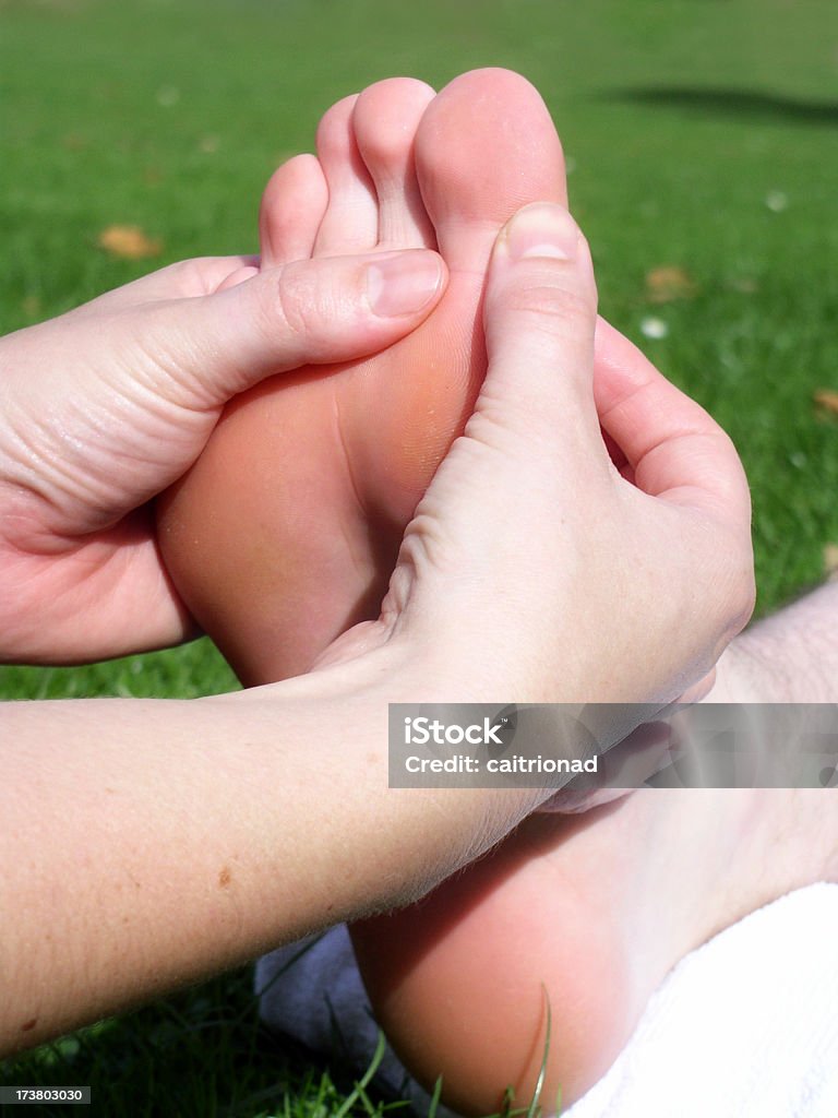 Reflexoterapia - Foto de stock de Shiatsu libre de derechos