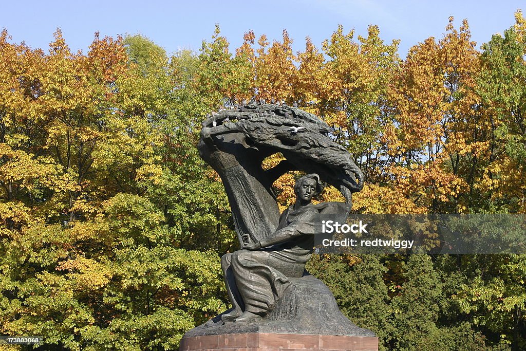 Frederick Chopin Monument "&#321;azienki Park, Warsaw, Poland" Frederic Chopin Stock Photo