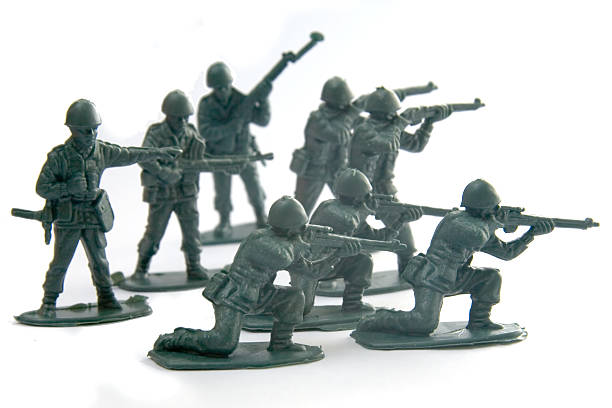 istock Mini toy soldier army 173803171