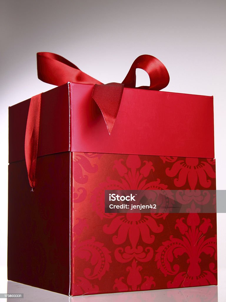 Rosso regalo - Foto stock royalty-free di Accudire