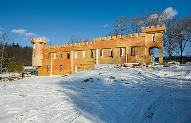 istock Castle in Wood on the Hill 173803382