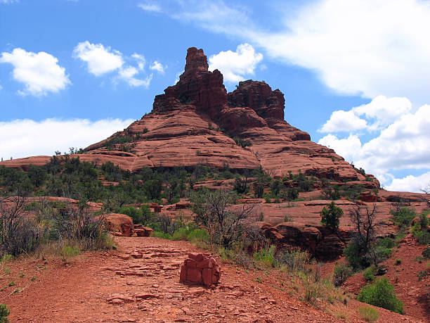 세도 바위산 - sedona wild west mountain range arizona 뉴스 사진 이미지