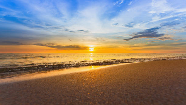 istock Beautiful sunset nature landscape 1738084357