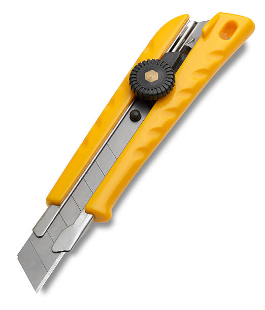 Isolated Box Cutter Stock Photo - Download Image Now - Utility