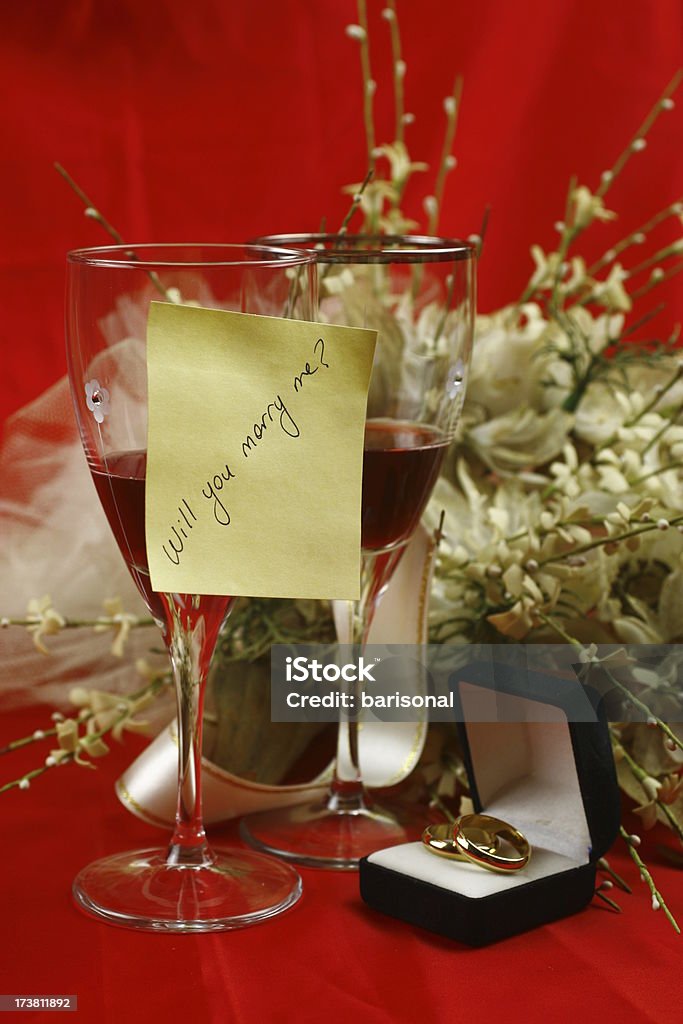 Propuesta de matrimonio - Foto de stock de Cristal - Material libre de derechos
