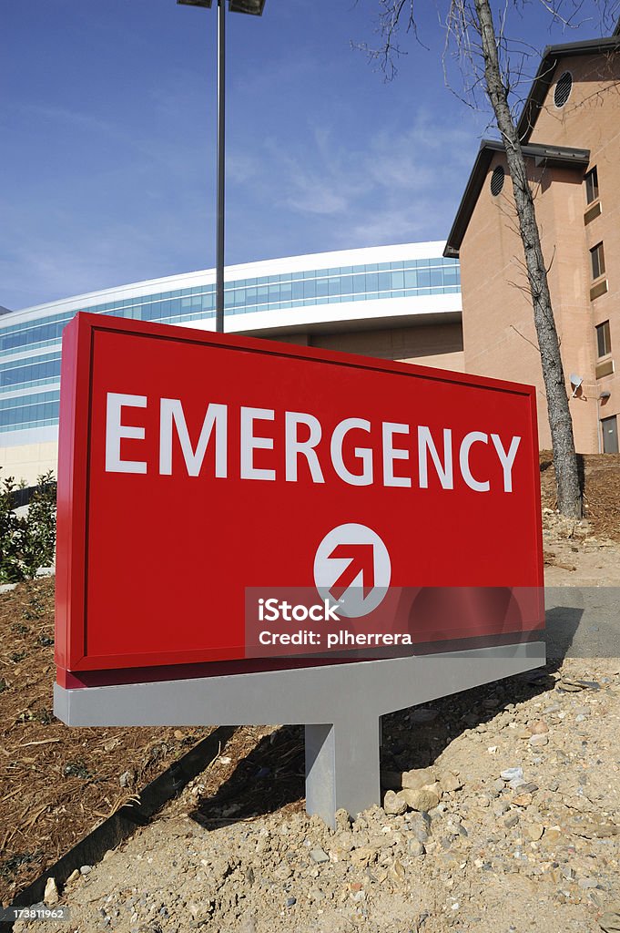 Señal de emergencia - Foto de stock de Accidentes y desastres libre de derechos