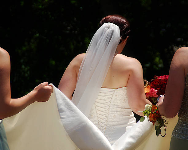 istock Bride Walking to the Alter 173812427