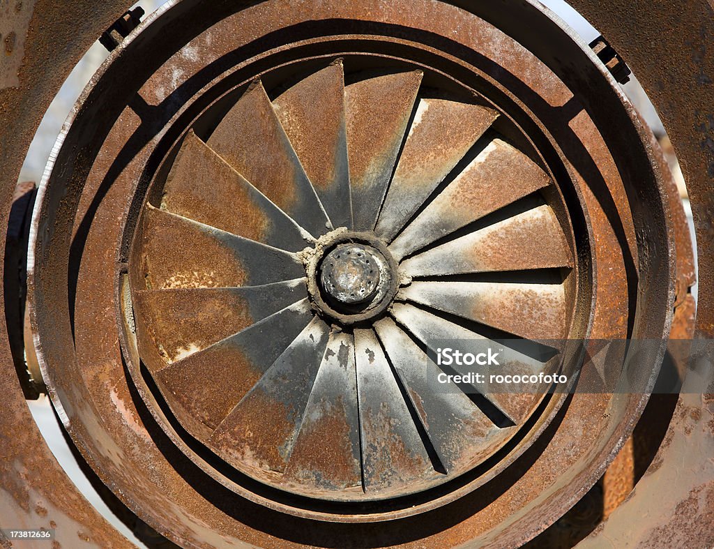 Motori industriali - Foto stock royalty-free di Turbina