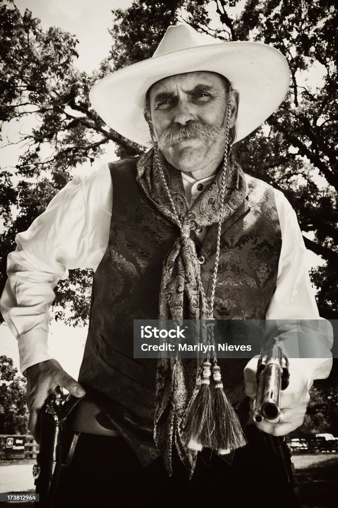 Amerikanische Cowboy - Lizenzfrei Cowboy Stock-Foto