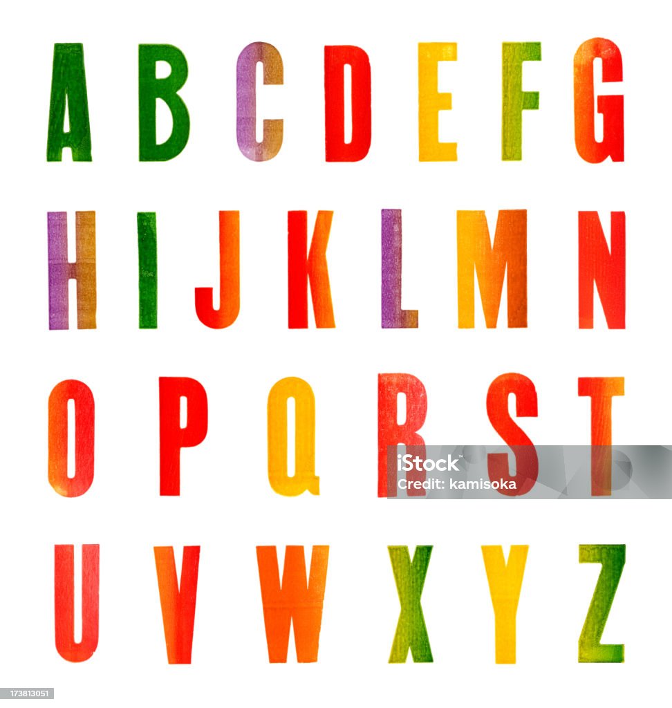 Leur lettre de l'Alphabet - Photo de Arts Culture et Spectacles libre de droits