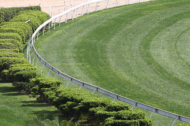 istock Horse Racing Track 173813317