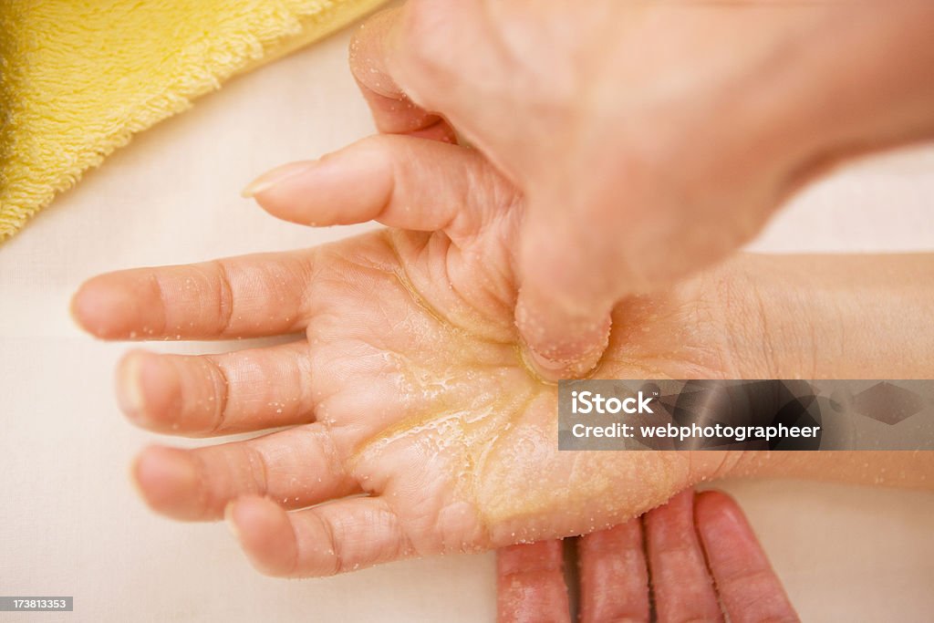 Palm-massage - Lizenzfrei Alternative Behandlungsmethode Stock-Foto