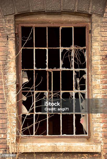 Spooky Old Window Stock Photo - Download Image Now - Abandoned, Absence, Antique