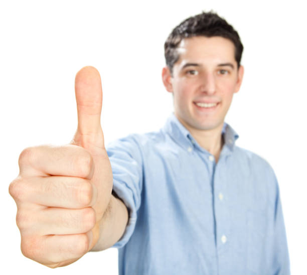 istock young happy man OK sign isolated on white 173814139