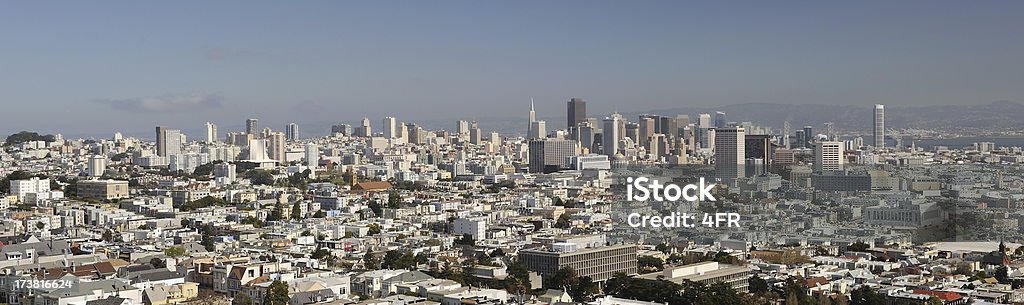 Сан-Франциско горизонта панорама - Стоковые фото Архитектура роялти-фри