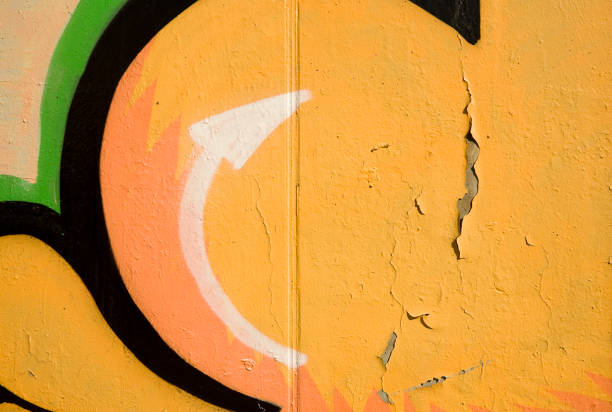 istock Graffiti: vandalism or urban art. Series 173818137