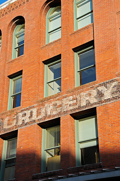 istock Former grocery store now office building 173819381