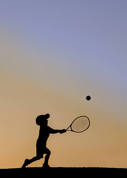istock Little Sport Tennis Player 173820064
