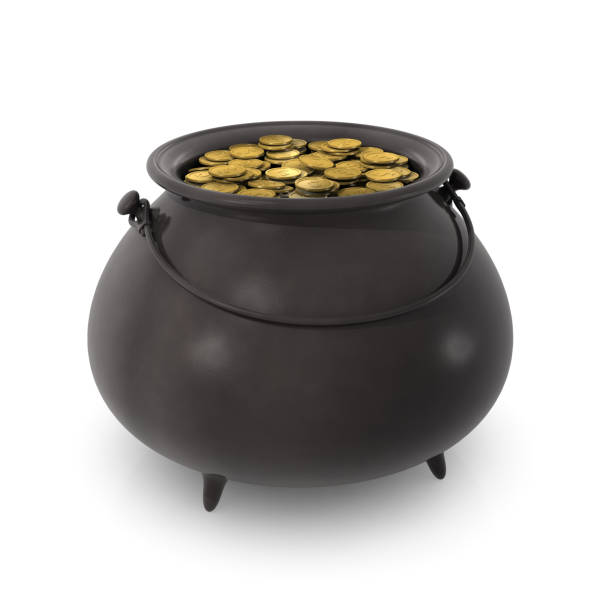 istock Pot of gold 173820229