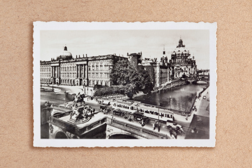 Original photo of the Berliner Schloss from 1920. Builded in 1443.After serious damages in the WWII it was destroyed in 1950.