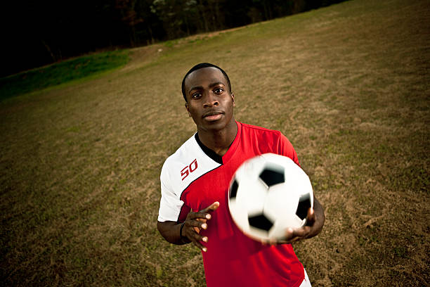 istock soccer player on the field 173821558