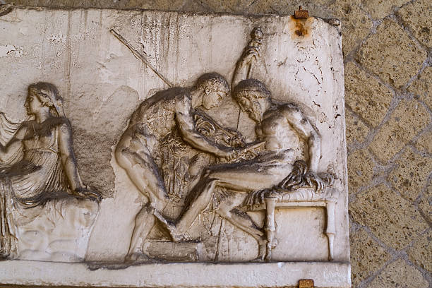 istock Roman bas relief in Herculaneum 173822265