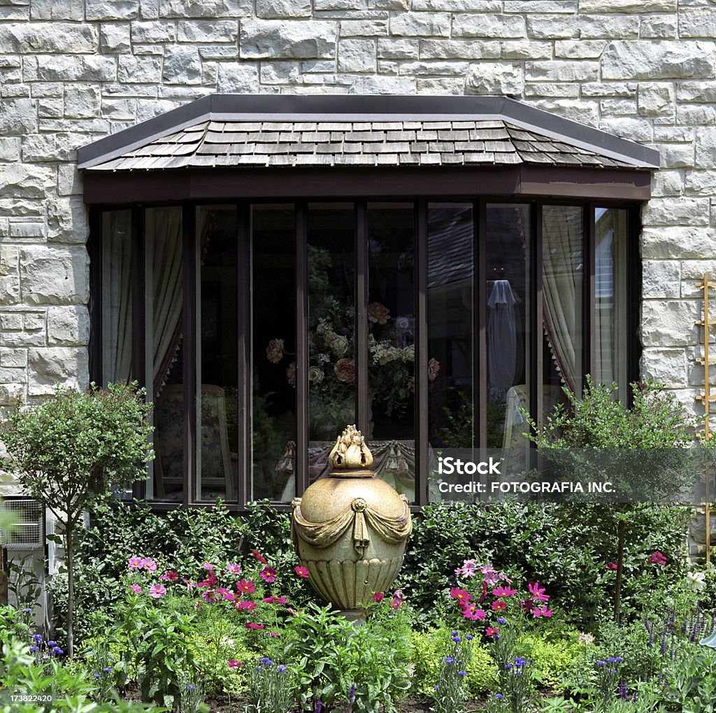 Garden Urn Garden Urn. Amphora Stock Photo