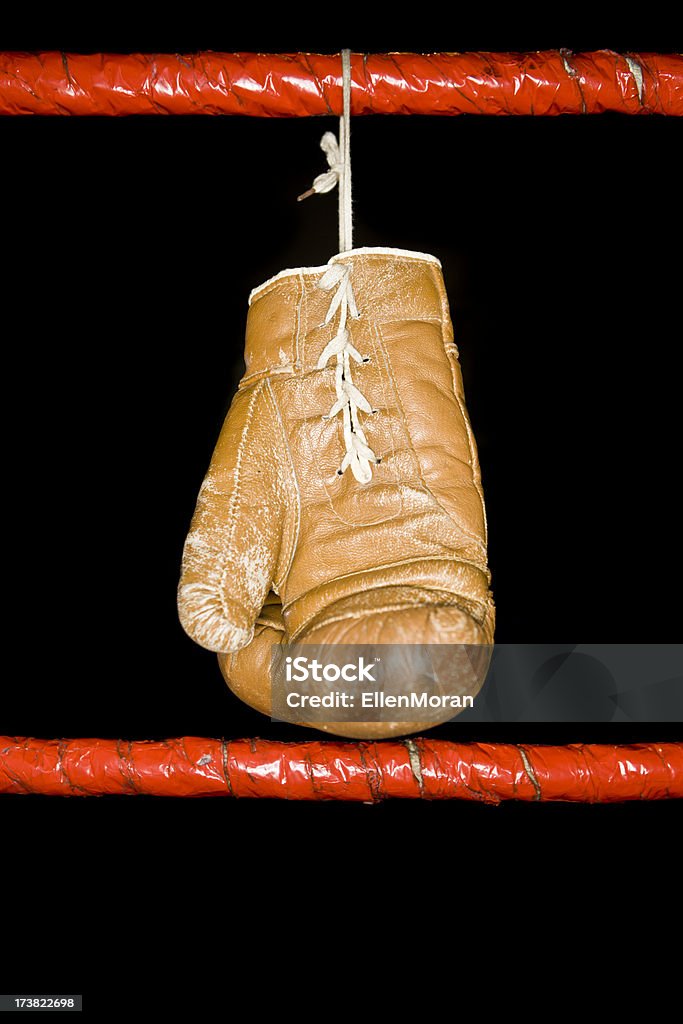 Luvas de Boxe - Royalty-free Antigo Foto de stock