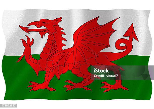 Bandeira Do País De Gales - Fotografias de stock e mais imagens de Bandeira do País de Gales - Bandeira do País de Gales, Bandeira, País de Gales
