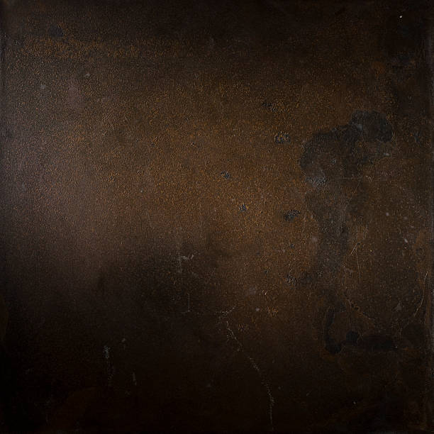 Rusty old metal (dark) - XXXL stock photo