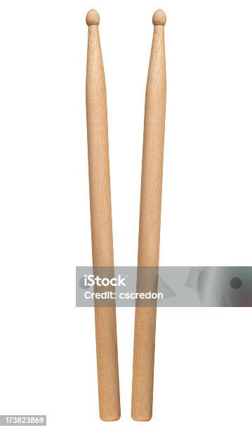 Drumsticks Stock Photo - Download Image Now - Drumstick, Drum - Percussion Instrument, Cut Out