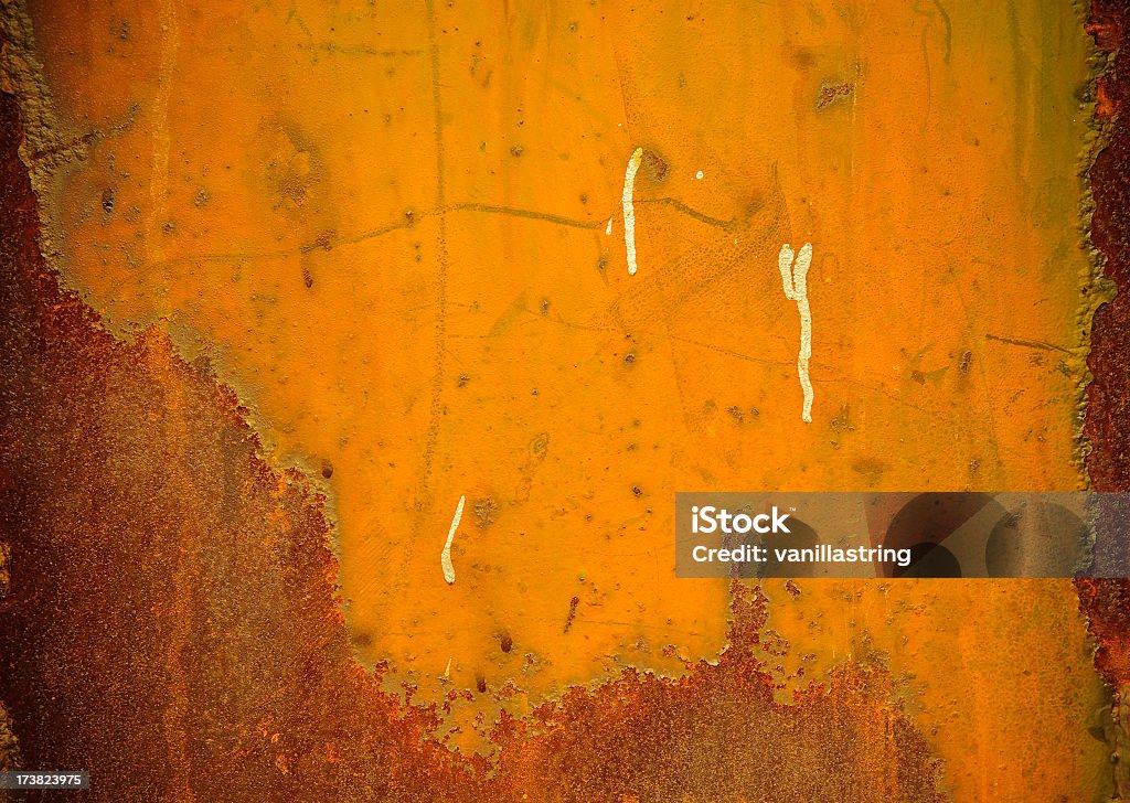 Orange rust surface A close up of a rusty orange surface. Abstract Stock Photo