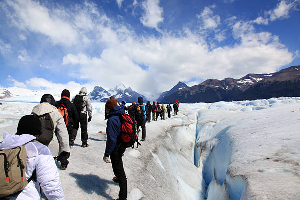 istock Group Hiking on Perito Moreno glacier, Patagonia, Argentina 173824351