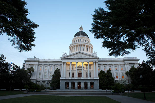 Sacramento State Capitol Building stock photo