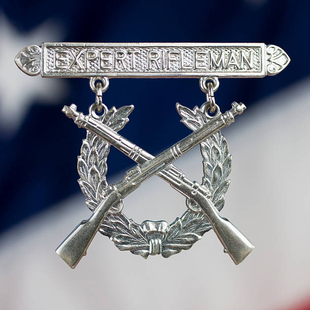 istock Expert Rifleman Medal from Korean War 173824755