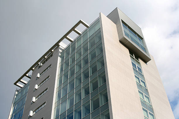 istock Modern Office Building in Antwerp Belgium 173825085