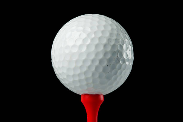 istock XXL golf ball on black 173826407