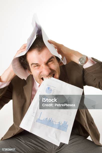 Angry Businessman En Crisis Y De Degradación Foto de stock y más banco de imágenes de Adulto - Adulto, Adulto joven, Ansiedad