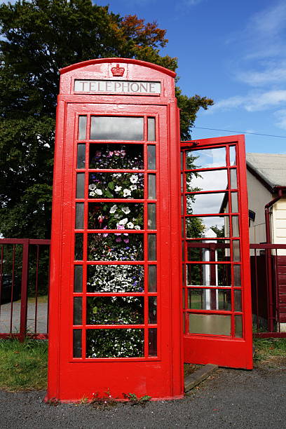 istock Flowers in a Phonebox 173827383